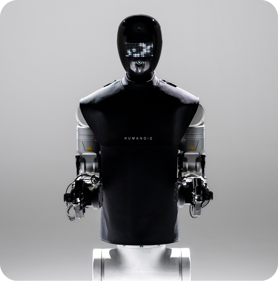 Humanoid robot full view