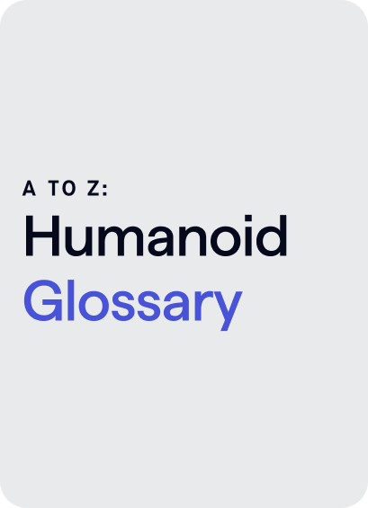 Humanoids A to Z: A Modern Glossary for Humanoid Robotics